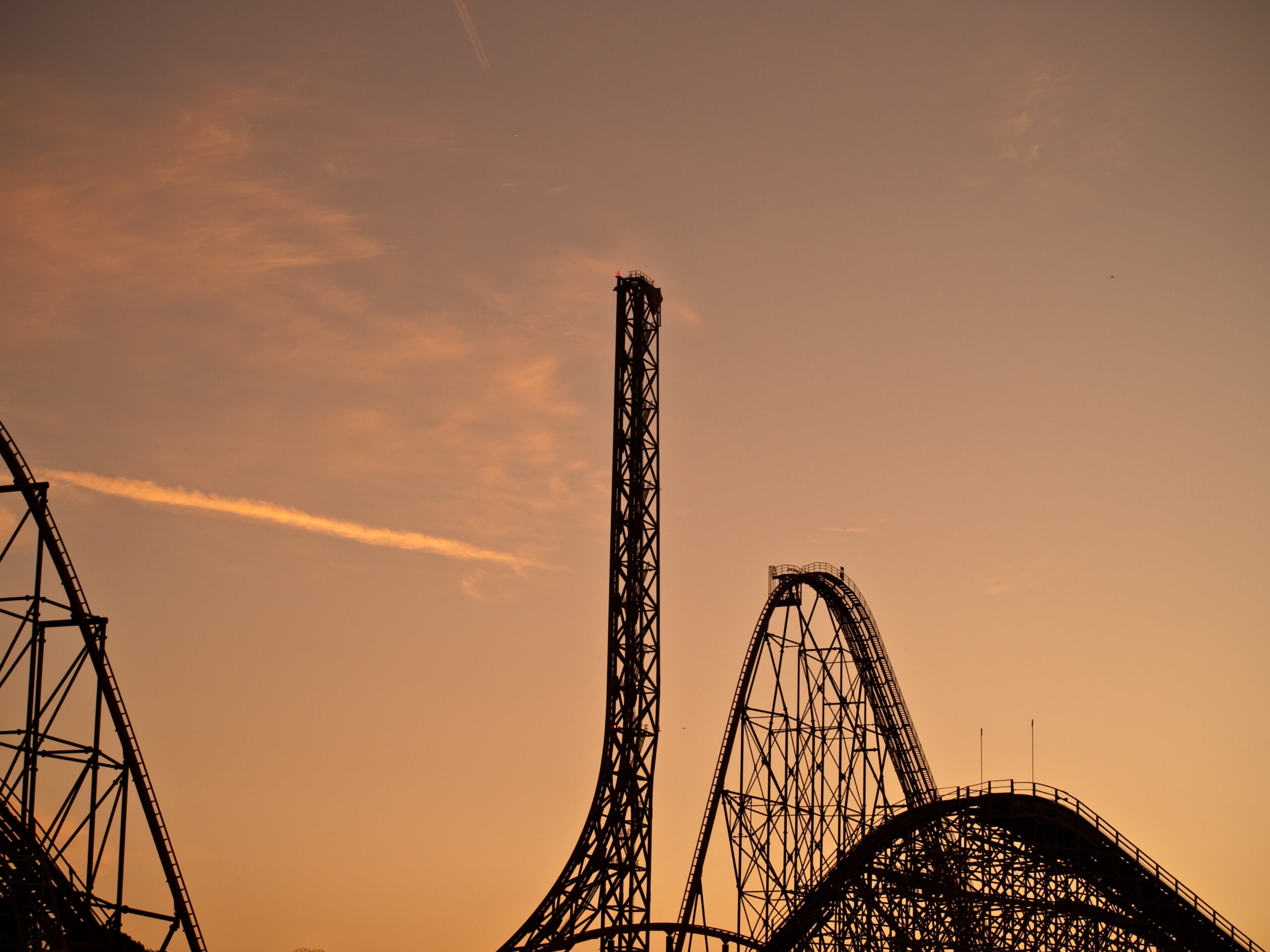 X2 roller coaster at Six Flags Magic Mountain